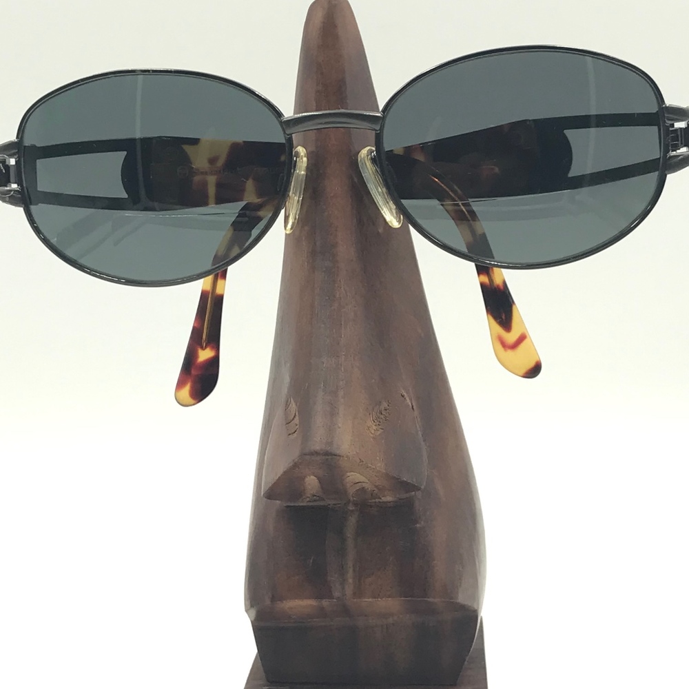 VINTAGE SERGIO TACCHINI AMBER OVAL SUNGLASSES
